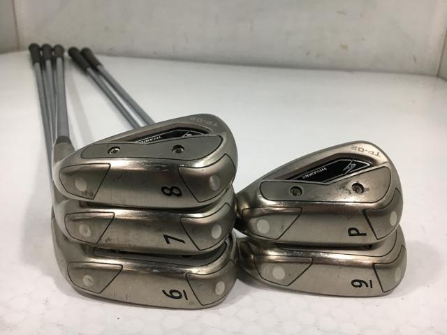 【中古ゴルフクラブ】(5本セット)ツルヤゴルフ Golden Prix TP-02 アイアン 2021 NSプロ 1050GH 6〜9.P【14日間返品OK】 中古ゴルフクラブ】(5本セット)ツルヤゴルフ Golden Prix TP-02