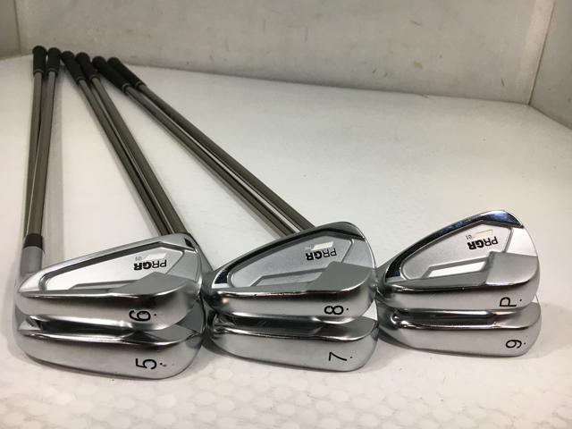 【中古ゴルフクラブ】(6本セット)プロギア PRGR 01 アイアン 2023 UST マミヤ ATTAS 10 5〜9.P【14日間返品OK】 中古ゴルフクラブ】(6本セット)プロギア PRGR 01 アイアン 2023 UST