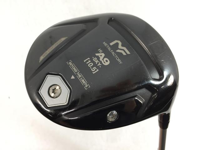 【中古ゴルフクラブ】LFACTORY メタルファクトリー A9 SKY ドライバー(コスモブラック) MURAKUMO HAYATE 1W【14日間返品OK】