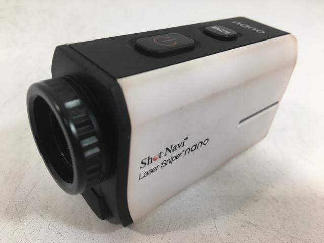 【中古ゴルフ用品】テクタイト(ショットナビ) レーザー距離計 Shot Navi(ショットナビ) Laser Sniper nano [White]【14日間返品OK】