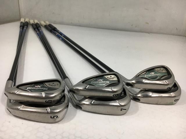 日本モデル キャロウェイ STEELHEAD XR スチールヘッド XR 5i〜PW AW