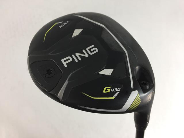 【中古ゴルフクラブ】ピン G430 MAX フェアウェイ ALTA J CB BLACK 3W【14日間返品OK】
