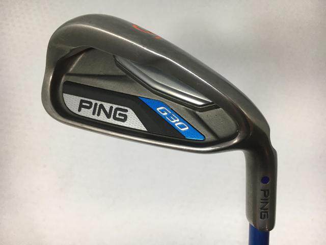 【中古ゴルフクラブ】(7本セット)ピン G30 アイアン TFC 390I 4〜9.P【14日間返品OK】