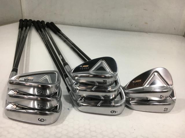 【中古ゴルフクラブ】(8本セット)プロギア PRGR 05 アイアン 2021 MCI for PRGR 6〜9.P.48.52.57【14日間返品OK】