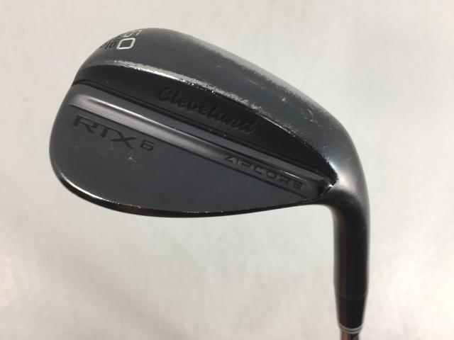 【中古ゴルフクラブ】クリーブランド RTX-6 ZIPCORE ブラックサテン ウェッジ 60.10 MID 2023 D/G SW【14日間返品OK】