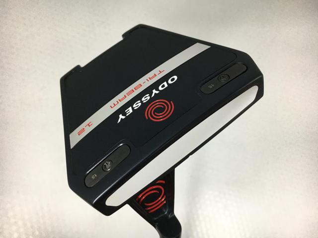 【中古ゴルフクラブ】【超美品】オデッセイ TRI-BEAM (トライビーム) #12 TWELVE パター 2023 STROKE LAB(ストローク ラボ) 70C RED シャフト パター【14日間返品OK】