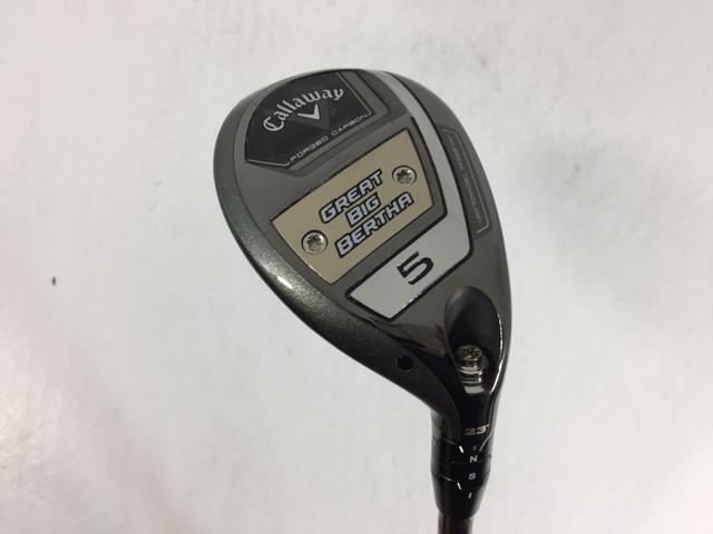 【中古ゴルフクラブ】【超美品】キャロウェイ グレートビッグバーサ ユーティリティ 2023 (日本仕様) SPEEDER NX 40 for GBB 5H【14日間返品OK】