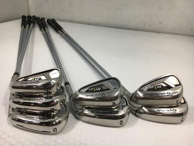 【中古ゴルフクラブ】(7本セット)テーラーメイド M1 アイアン 2017 (日本仕様) D/G 5〜9.P.A【14日間返品OK】 中古ゴルフクラブ】(7本セット)テーラーメイド M1 アイアン 2017 (日本