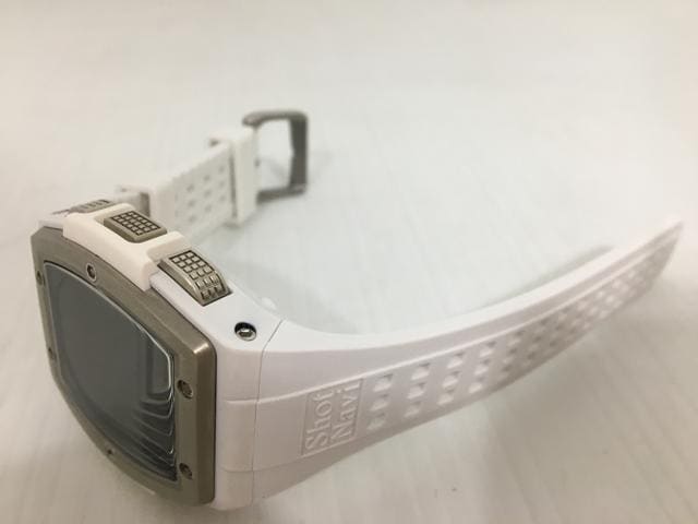 【中古ゴルフ用品】【超美品】テクタイト(ショットナビ) Shot Navi(ショットナビ) クレスト White-Silver【14日間返品OK】
