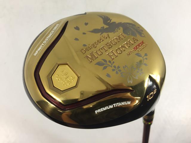 【中古ゴルフクラブ】【美品】MUTSUMI HONMA(本間 睦) MUTSUMI HONMA(本間 睦) MH500X ドライバー (高反発) オリジナルカーボン 1W【14日間返品OK】