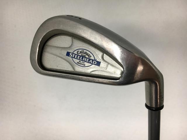 【中古ゴルフクラブ】(6本セット)キャロウェイ スチールヘッドX-14 オリジナルカーボン(U/S) 5〜9.P【14日間返品OK】