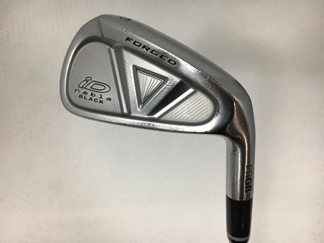【中古ゴルフクラブ】(6本セット)プロギア iD nabla(ナブラ) BLACK(ブラック) フォージド アイアン D/G 5〜9.P【14日間返品OK】