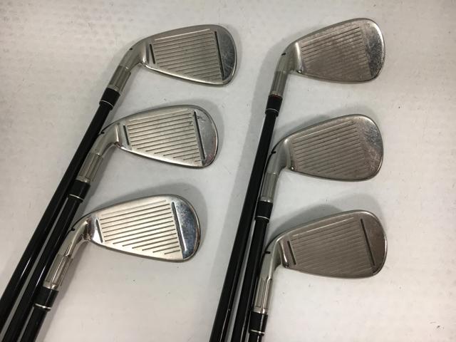 M4アイアンセット 6本 (2018) テーラーメイドM4アイアン6本セット(日本仕様新品) 返品OK 中古