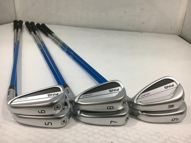中古ゴルフクラブ】【超美品】(6本セット)ピン i240 アイアン ALTA J 