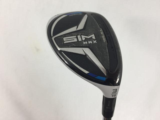 【中古ゴルフクラブ】テーラーメイド SIM MAX (シム マックス) レスキュー 2020 (日本仕様) KBS MAX85 JP スチール U3【14日間返品OK】