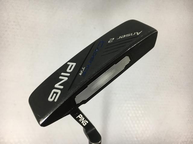 【中古ゴルフクラブ】ピン CADENCE(ケーデンス) 黒TR Anser2 2015 (調整機能付き) オリジナルスチール パター【14日間返品OK】