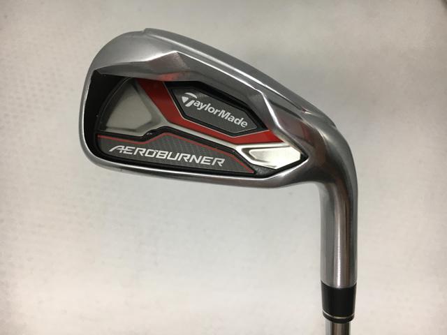 【中古ゴルフクラブ】(8本セット)テーラーメイド AERO BURNER(エアロバーナー) アイアン 2015 (日本仕様) KBS C-Taper90スチール 5〜9.P.A.S【14日間返品OK】