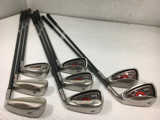 中古ゴルフクラブ】(8本セット)リンクス プレデター SF アイアン