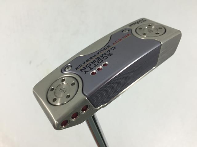 【中古ゴルフクラブ】【超美品】タイトリスト スコッティ・キャメロン セレクト スクウェアバック 2018 オリジナルスチール パター【14日間返品OK】