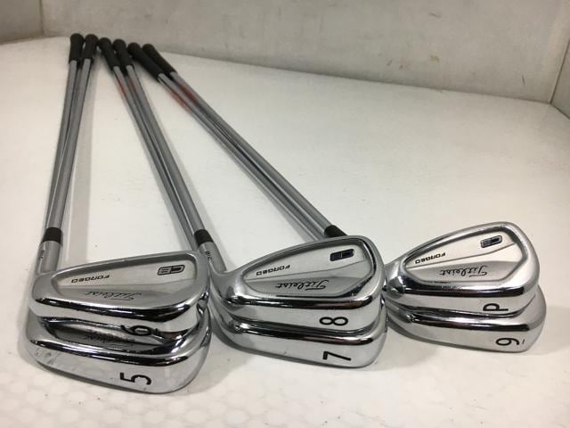 お買い得品！【中古ゴルフクラブ】(6本セット)タイトリスト CB フォージド 718 アイアン (日本仕様) NSプロ MODUS3 TOUR120 5〜9.P【14日間返品OK】 お買い得品！【中古ゴルフクラブ】(6本セット)タイトリスト CB