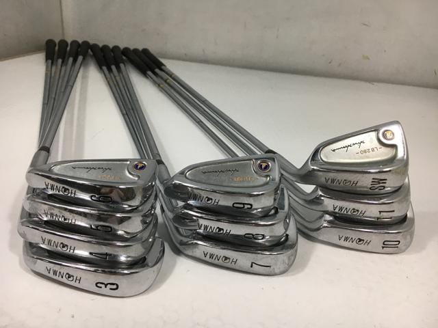 お買い得品！【中古ゴルフクラブ】(10本セット)ホンマ LB-280 キャビティ D/G 3〜10.11.S【14日間返品OK】 お買い得品！【中古ゴルフクラブ】(10本セット)ホンマ LB-280