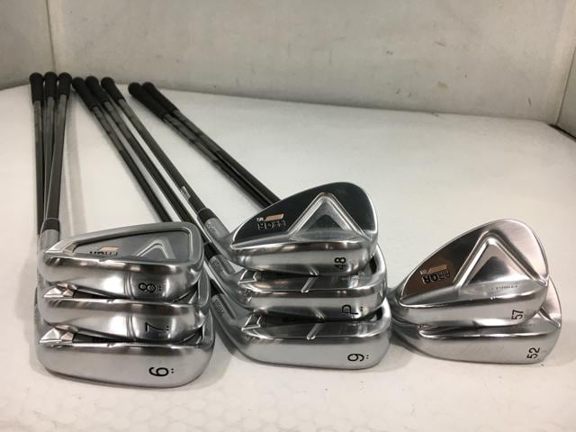 【中古ゴルフクラブ】(8本セット)プロギア PRGR 05 アイアン 2021 MCI for PRGR 6〜9.P.48.52.57【14日間返品OK】