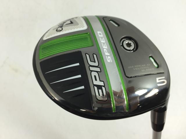 【中古ゴルフクラブ】キャロウェイ EPIC SPEED (エピック スピード) フェアウェイ 2021 (日本仕様) Motore Speeder エボリューション7 FW60 5W【14日間返品OK】