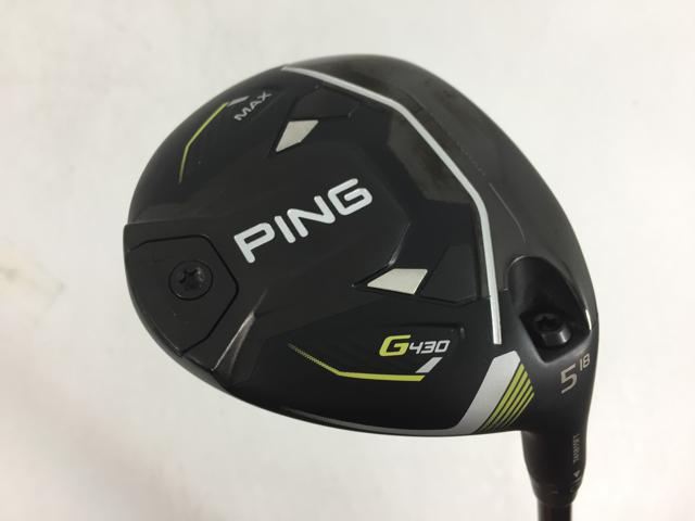 ピン G430 MAX フェアウェイウッド ALTA J CB BLACK 5w 18度 S 日本