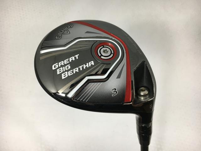 【中古ゴルフクラブ】キャロウェイ グレートビッグバーサ フェアウェイ 2016 (日本仕様) オリジナルカーボン 3W【14日間返品OK】