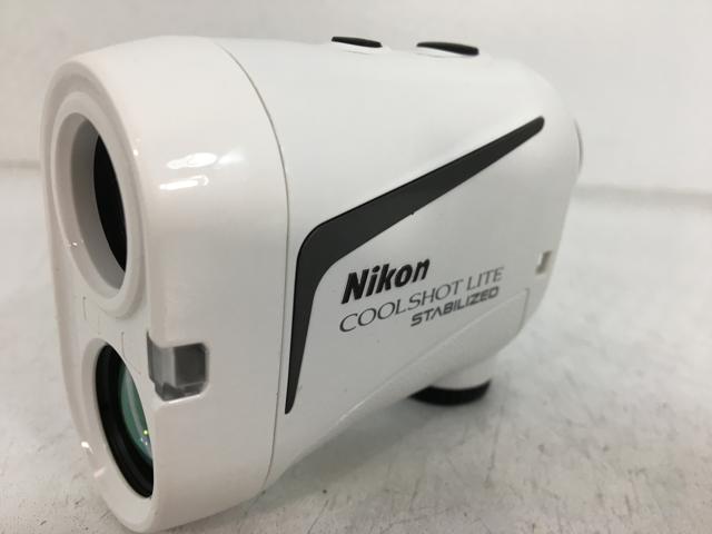 【中古ゴルフ用品】【超美品】ニコン レーザー距離計 COOLSHOT LITE(クールショットライト) STABILIZED【14日間返品OK】