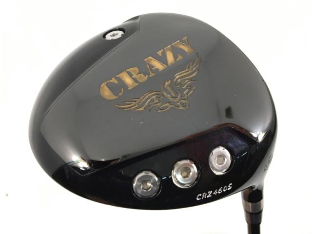 お買い得品！【中古ゴルフクラブ】クレイジー クレイジー CRZ-460S ドライバー クレイジー ロイヤルデコレーション(BLACK) 1W【14日間返品OK】