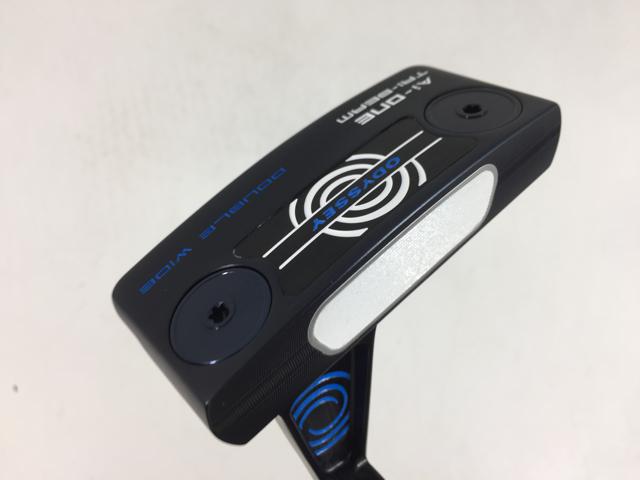 【中古ゴルフクラブ】【超美品】オデッセイ Ai-ONE TRI-BEAM (トライビーム) DOUBLE WIDE パター 2024 STROKE LAB(ストローク ラボ) 90 シャフト パター【14日間返品OK】