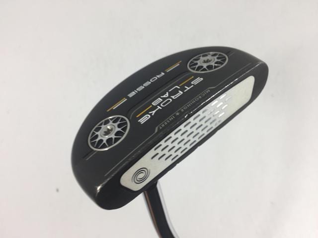 【中古ゴルフクラブ】オデッセイ STROKE LAB(ストローク ラボ) ブラックシリーズ ROSSIE(ロッシー) パター 2020 オリジナルスチール パター【14日間返品OK】