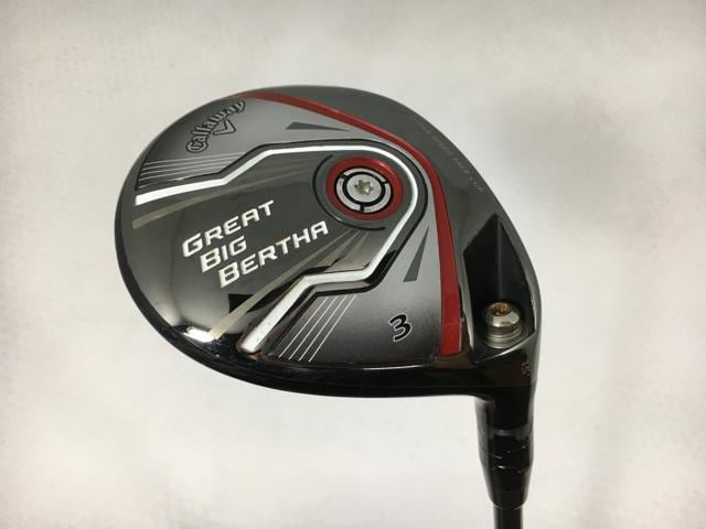 【中古ゴルフクラブ】キャロウェイ グレートビッグバーサ フェアウェイ 2016 (日本仕様) オリジナルカーボン 3W【14日間返品OK】