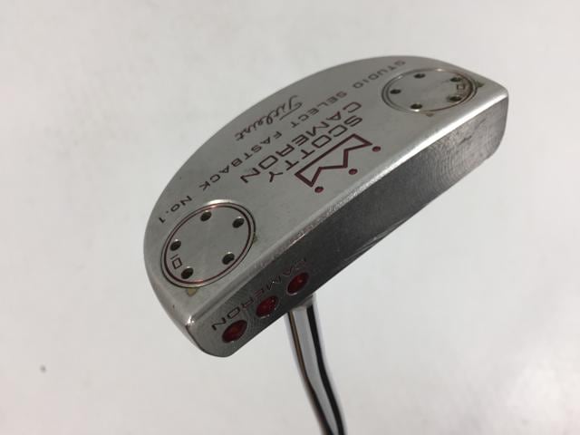 【中古ゴルフクラブ】タイトリスト スコッティ・キャメロン スタジオセレクト ファストバック1 オリジナルスチール パター【14日間返品OK】