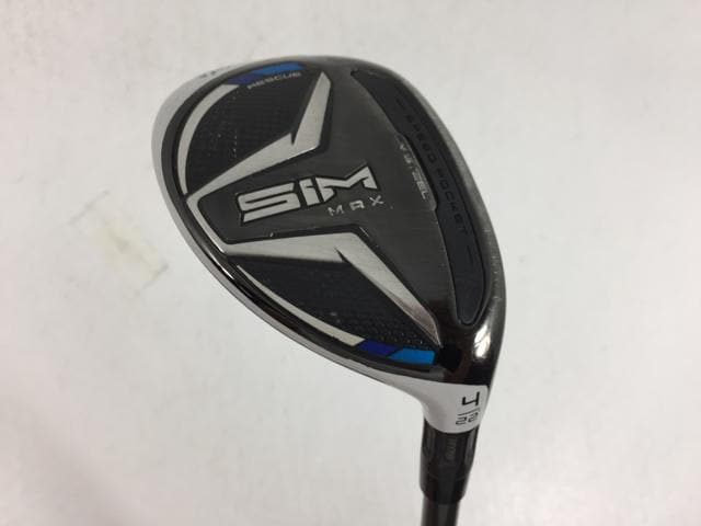 【中古ゴルフクラブ】テーラーメイド SIM MAX (シム マックス) レスキュー 2020 (日本仕様) TENSEI BLUE TM60 U4【14日間返品OK】
