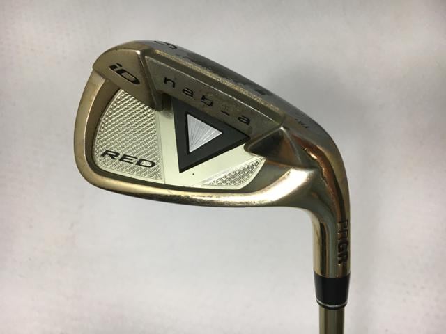 【中古ゴルフクラブ】(5本セット)プロギア iD nabla(ナブラ) RED(レッド) チタンフェース アイアン 2015 スピードインパクト 6〜9.P【14日間返品OK】