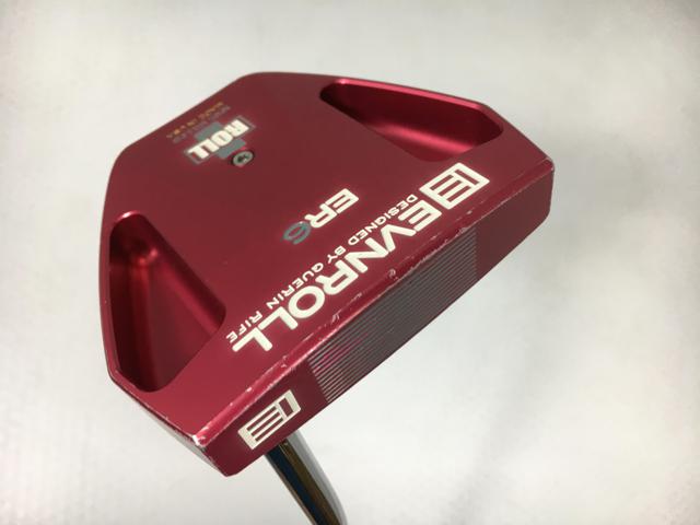 お買い得品！【中古ゴルフクラブ】EVNROLL(イーブンロール) EVNROLL(イーブンロール) ER6 アイロールレッド パター オリジナルスチール パター【14日間返品OK】