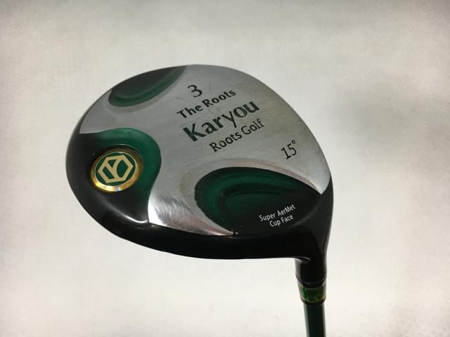 お買い得品！【中古ゴルフクラブ】ルーツゴルフ(ゴーセン) The ルーツ Karyou フェアウェイ 2015 オリジナルカーボン 3W【14日間返品OK】