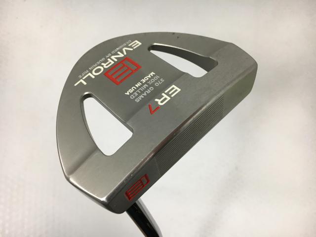 お買い得品！【中古ゴルフクラブ】EVNROLL(イーブンロール) EVNROLL(イーブンロール) ER7 フルマレット パター オリジナルスチール パター【14日間返品OK】