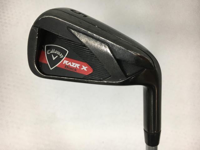 【中古ゴルフクラブ】(8本セット)キャロウェイ RAZR(レイザー) X ブラック アイアン (日本仕様) RAZR X SERIES 65i 5〜9.P.A.S【14日間返品OK】