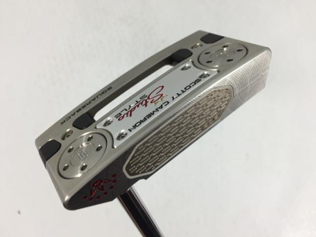 【中古ゴルフクラブ】【超美品】タイトリスト スコッティ・キャメロン スタジオスタイル スクエアバック 2025 オリジナルスチール パター【14日間返品OK】