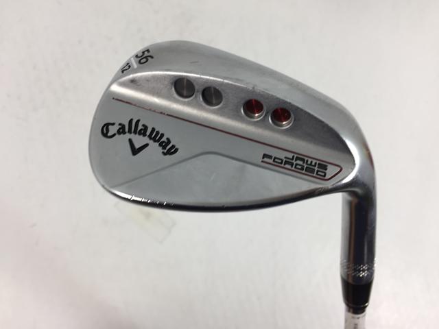【中古ゴルフクラブ】キャロウェイ JAWS フォージド ウェッジ クローム 56.12 2023 (日本仕様) NSプロ MODUS3 TOUR115 SW【14日間返品OK】