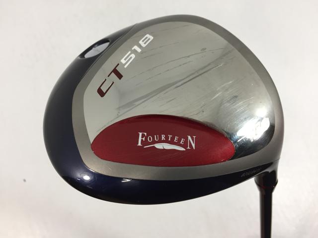 【中古ゴルフクラブ】フォーティーン CT-518 ドライバー 2018 ツアーAD FT924d 1W【14日間返品OK】