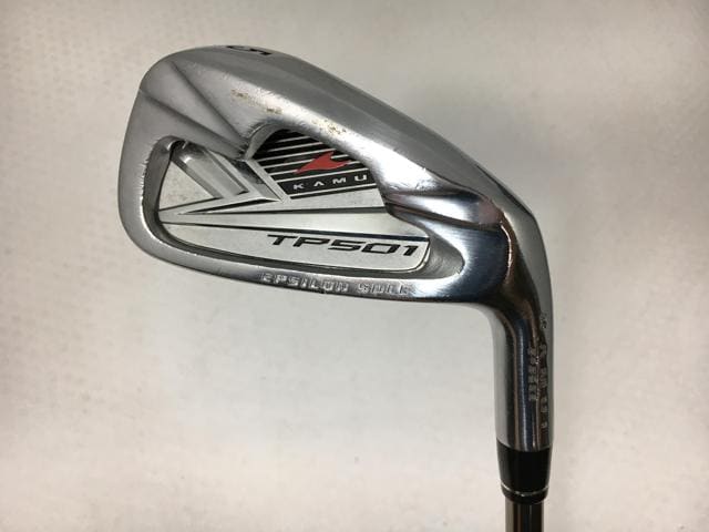 【中古ゴルフクラブ】(6本セット)カムイ タイフーンプロ TP501 アイアン UST マミヤ ATTAS 80 5〜9.P【14日間返品OK】
