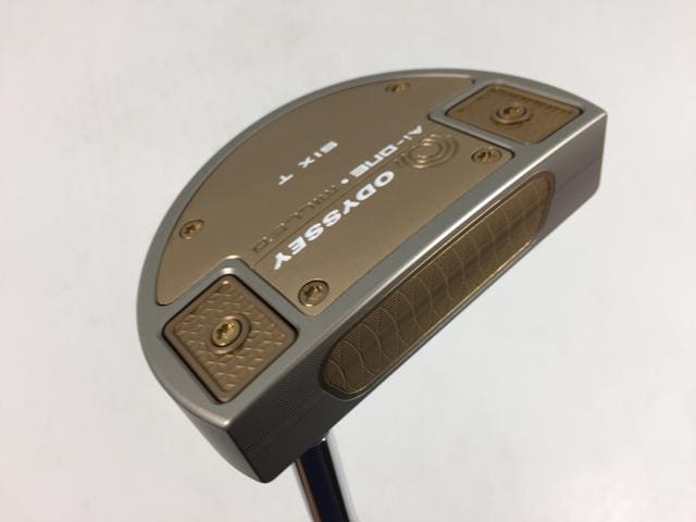【中古ゴルフクラブ】【超美品】オデッセイ Ai-ONE MILLED (ミルド) SILVER SIX T パター STROKE LAB(ストローク ラボ) 90 シャフト パター【14日間返品OK】