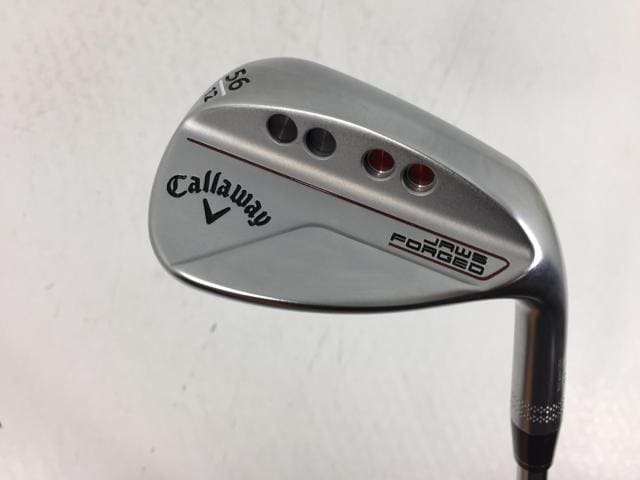 【中古ゴルフクラブ】【超美品】キャロウェイ JAWS フォージド ウェッジ クローム 56.12 2023 (日本仕様) NSプロ MODUS3 TOUR115 SW【14日間返品OK】