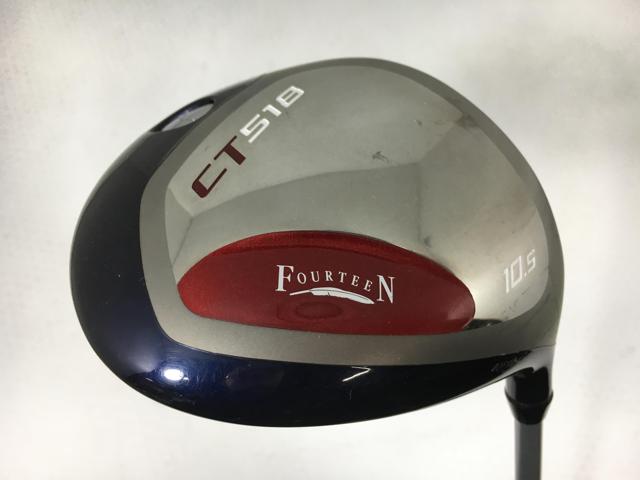 お買い得品！【中古ゴルフクラブ】フォーティーン CT-518 ドライバー 2018 FT-15d 1W【14日間返品OK】