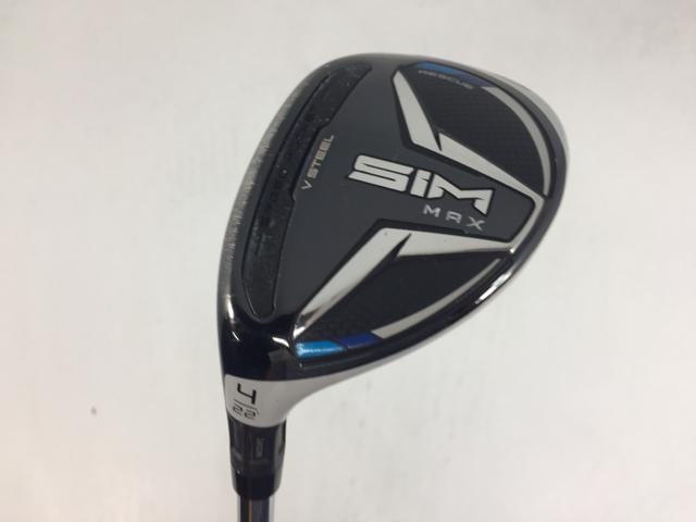 【中古ゴルフクラブ】テーラーメイド SIM MAX (シム マックス) レスキュー 2020 (日本仕様) KBS MAX85 JP スチール U4【14日間返品OK】