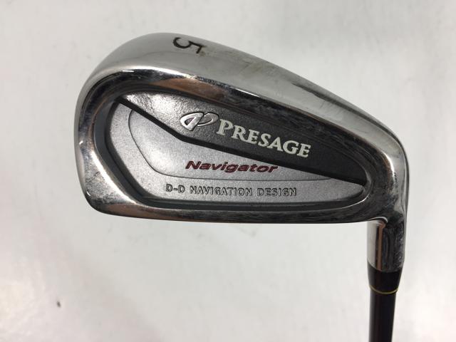 【中古ゴルフクラブ】(8本セット)ミズノ プレサージュ ナビゲーター アイアン ナビスペック02 5〜9.P.A.S